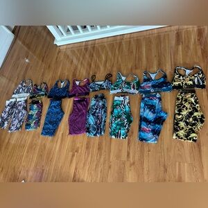 Ethika Sports sets. Sports bra and leggings.